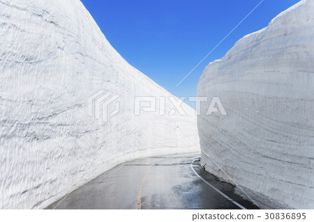 [富山]大谷雪行立山黑部阿爾卑斯山脈路線 30836895