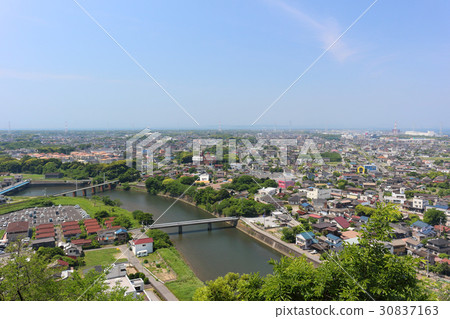 Scenery of Futtsu City Blue moat Scenery of Futtsu City Blue moat 30837163