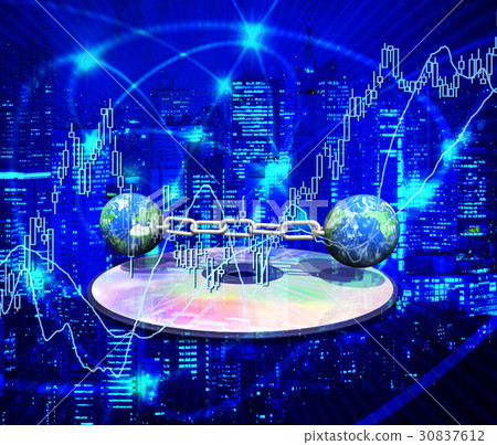 由鏈條連接的兩個世界金融 30837612