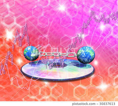 由鏈條連接的兩個世界金融 30837613