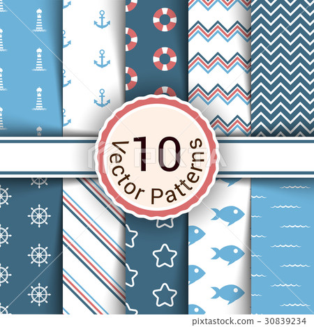 Sea, fish, lighthouse, water, life preserver 30839234