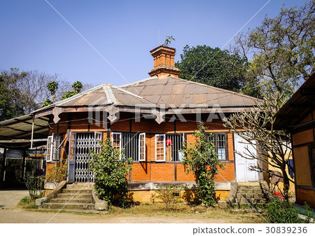 Old buildings in Pyin Oo Lwin, Myanmar 30839236