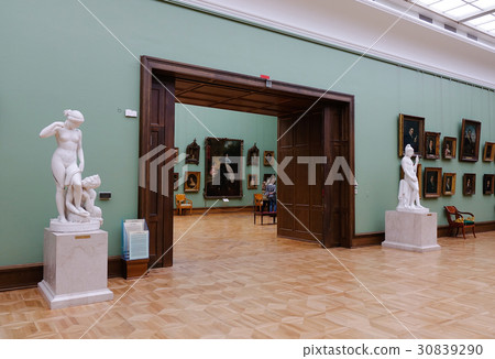 Inside of Tretyakov Gallery in Moscow, Russia 30839290