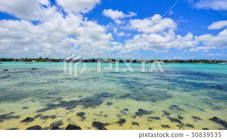 Seascape in Grand Baie, Mauritius 30839535