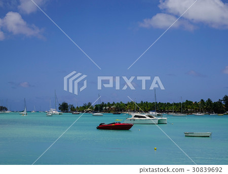 Seascape in Grand Baie, Mauritius Seascape in Grand Baie, Mauritius 30839692