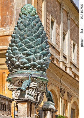 Vatican, Belvedere Palace, pinecone, Italy, Europe Vatican, Belvedere Palace, pinecone, Italy, Europe 30840200