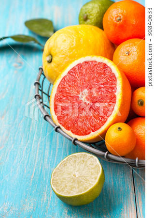 Different fresh citrus fruit Different fresh citrus fruit 30840633