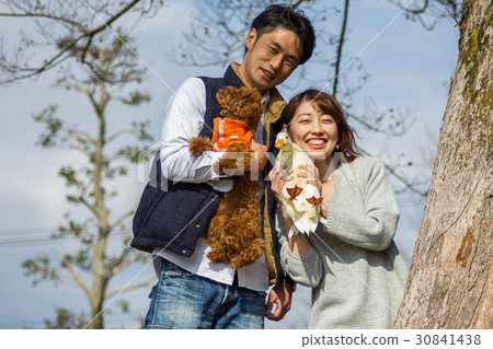 Young couple 2 people 30841438