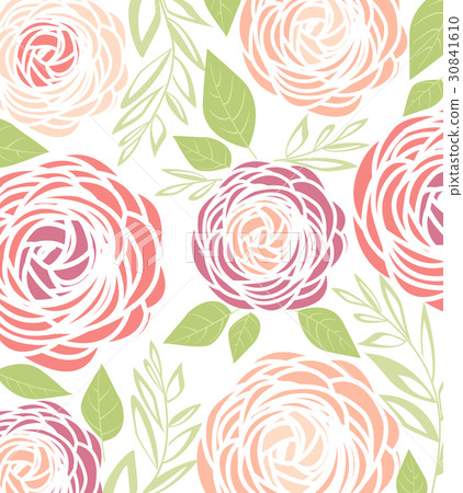 Vector ranunculus flower - Stock Illustration [30841610] - PIXTA