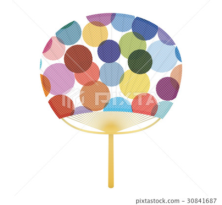 Fan pattern dots 30841687