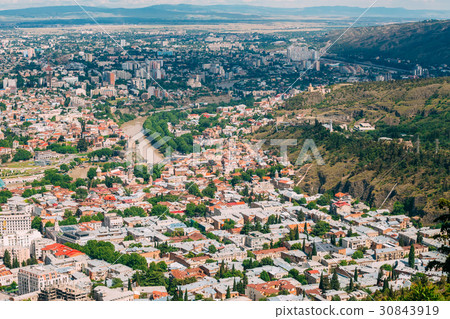 Tbilisi Georgia. Aerial View Of Landmarks: Tabor 30843919