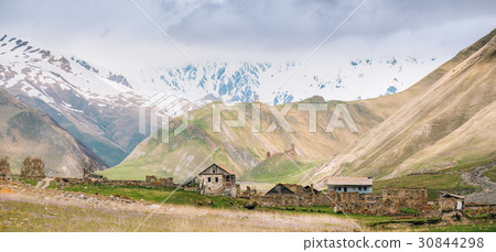 Old Empty Abandoned Forsaken Village With 30844298