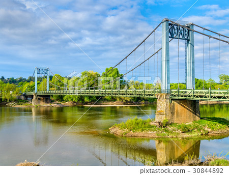 Bridge across the Loire at Gennes, France 30844892