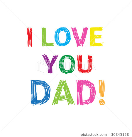 Happy Father Day Family Holiday, Greeting Card 30845138
