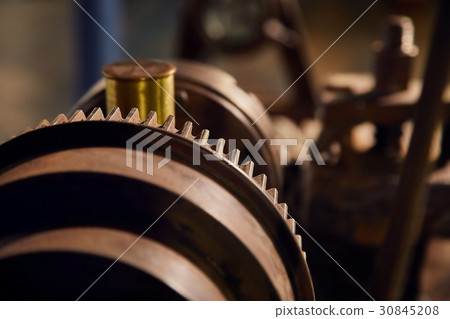 Old Rusty Cogwheels 30845208