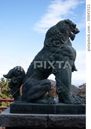 Musashi Ontakesyama Shrine（右）奧多摩的守護犬 30845521