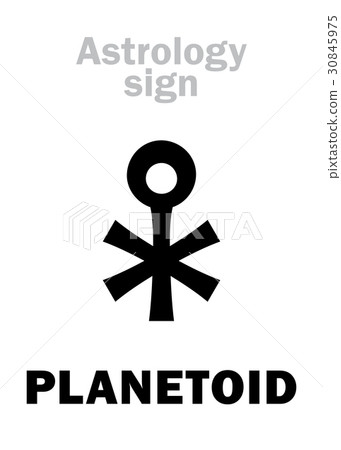 Astrology: PLANETOID (little planet) 30845975