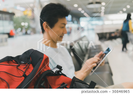 背包客 平板 便箋簿 30846965