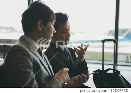 business man, smartphone, sumaho 30847778