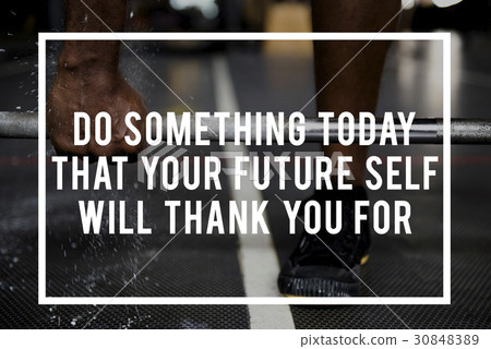 Healthy Lifestyle Wellness Workout Concept 30848389