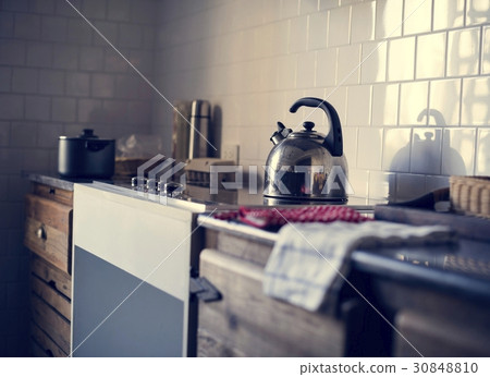 Kettle Stove Cook Kitchen House 30848810