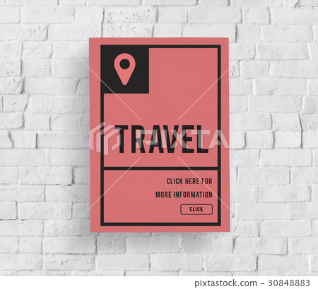 Travel is about destination location and direction. Travel is about destination location and direction. 30848883