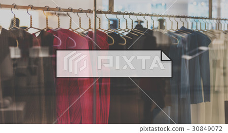 Clothes Search Bar Box Banner Badge 30849072