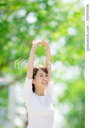 放鬆·伸展·女性 30849806