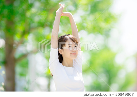 放鬆·伸展·女性 30849807