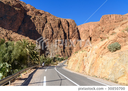 Road to Todgha Gorge in Morocco Road to Todgha Gorge in Morocco 30850700