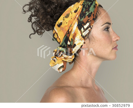 Caucasian Woman Side View Caucasian Woman Side View 30852979