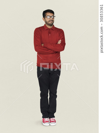 Indian Ethnicity Cheerful Confident Studio Concept 30853361