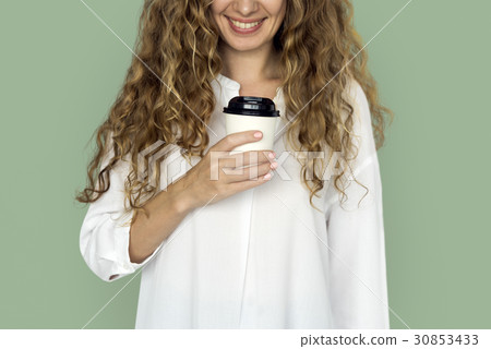 Woman Drinking Coffee Relax Lifetstyle Woman Drinking Coffee Relax Lifetstyle 30853433