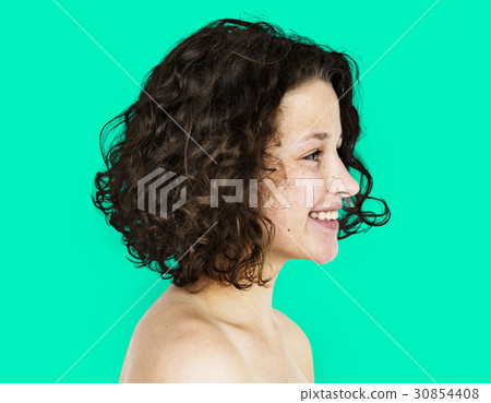 A teenager girl is smiling A teenager girl is smiling 30854408