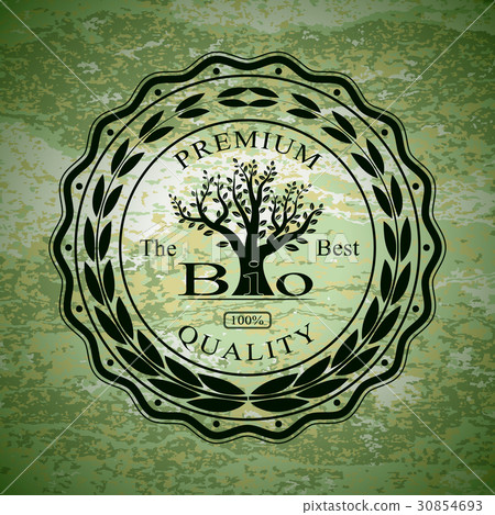 sticker on the textured background sticker on the textured background 30854693
