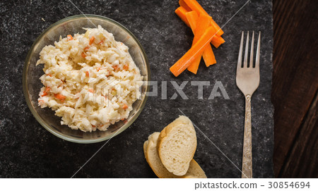 Fresh salad coleslaw Fresh salad coleslaw 30854694