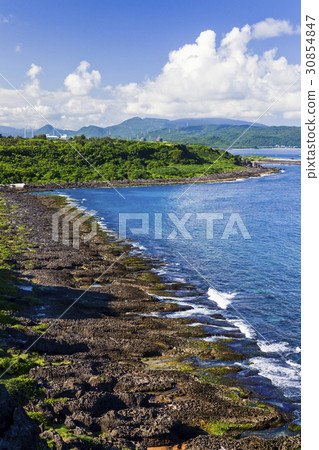 美麗的海岸風景 美麗的海岸風景 30854847