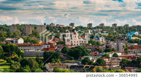 Vilnius, Lithuania. Bastion Of Vilnius City Wall Vilnius, Lithuania. Bastion Of Vilnius City Wall 30854995