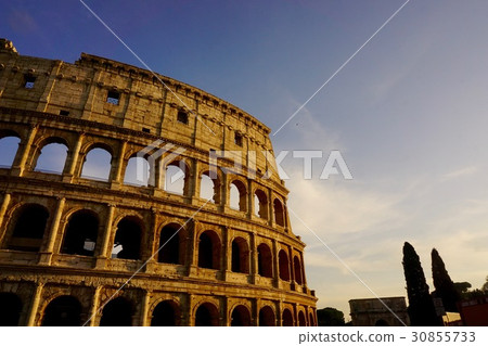 Sunset and the Colosseum Sunset and the Colosseum 30855733