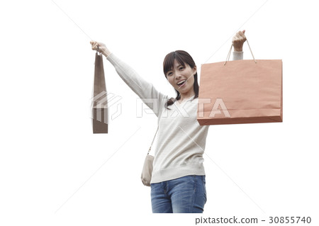 Women in shopping image 30855740