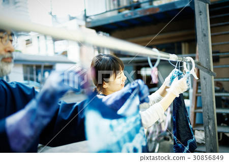 Tie-Dye Drying Tie-Dye Drying 30856849