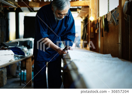 Preparation for dye dyeing indigo dye printing 30857204