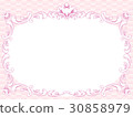Gothic elegant decorative frame frame (pink) 30858979