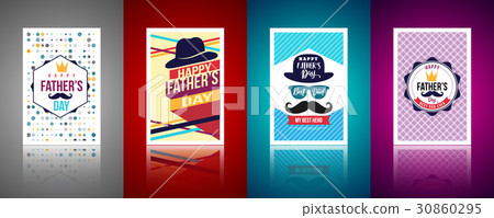 Set of Father's day Brochures,Poster or Banner 30860295