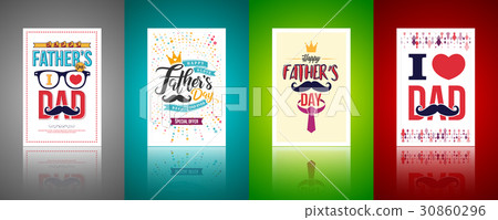 Set of Father's day Brochures,Poster or Banner Set of Father's day Brochures,Poster or Banner 30860296