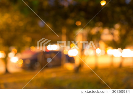 night light of roadside in the city street 30860984