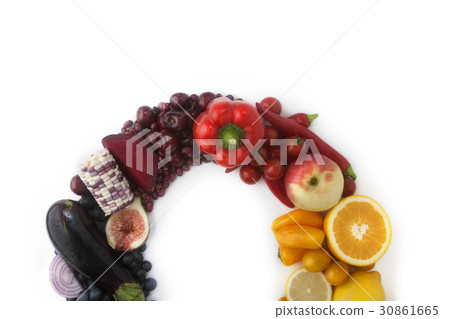 茄子，紅洋蔥，藍莓，無花果，玉米，位，櫻桃，鷹嘴豆，辣椒粉，下降番茄，辣椒，蘋果，橙，辣椒粉 30861665