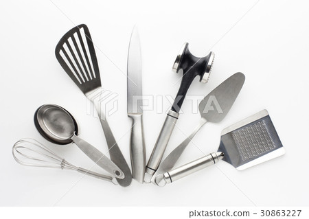 Whisk, Measuring cup, Quilt, Knife, Meat hammer, Pie knife 30863227