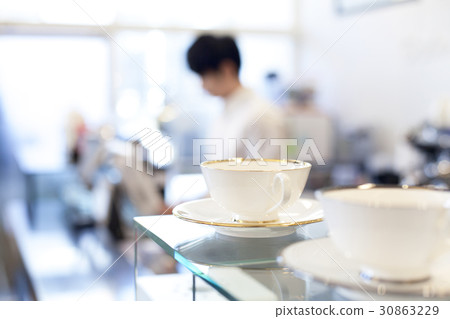 咖啡杯,咖啡廳 咖啡杯,咖啡廳 30863229