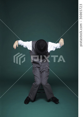 Puppet, businessman Puppet, businessman 30865723